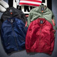 Army green bomber jacket ladies jacket men